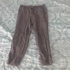 Linen joggers